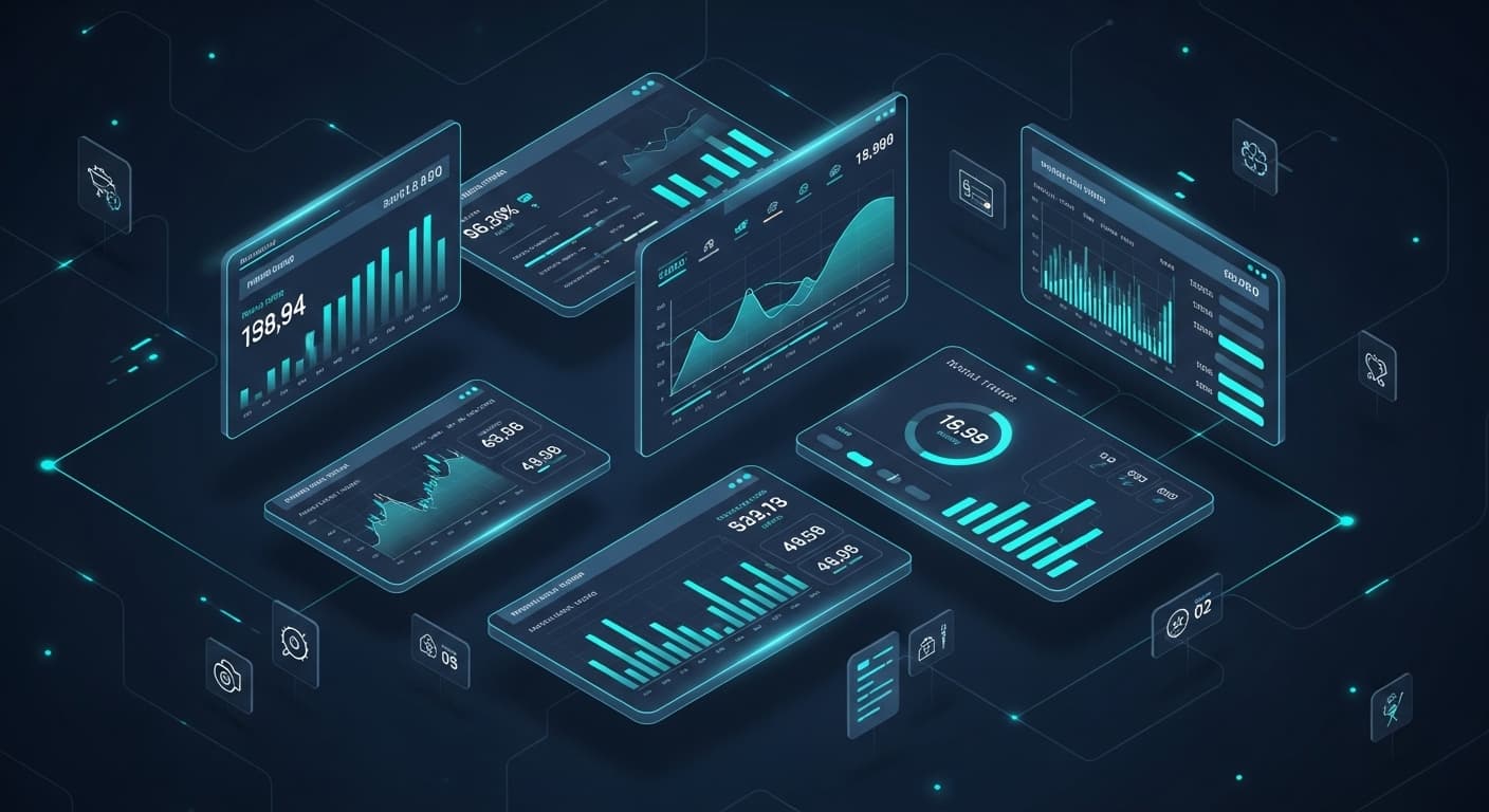 Modern Digital Finance Dashboard